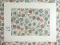 Preview: Patchworkstoff aus der Serie Doodle Days mit bunten Kreisen und Blumen A4 Ansicht